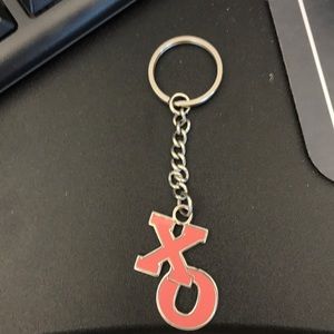 💛Cute XO pink Key chain/ring/bag charm💛